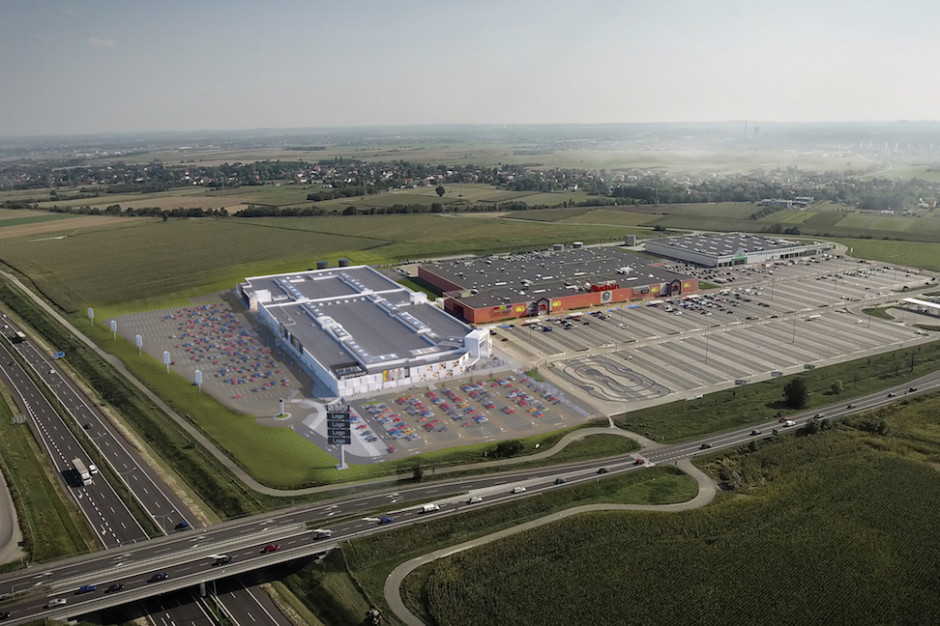 mat.pras. Silesia Outlet z multibrandowym najemcą