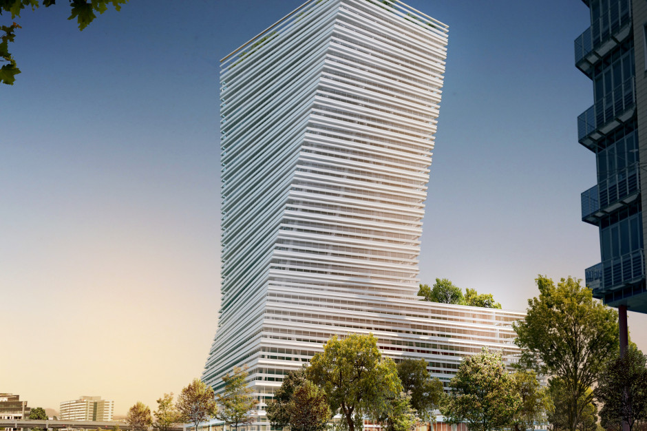 The Twist – Budapest City Tower (mat.pras.) GTC z pozwoleniem na budowę The Twist
