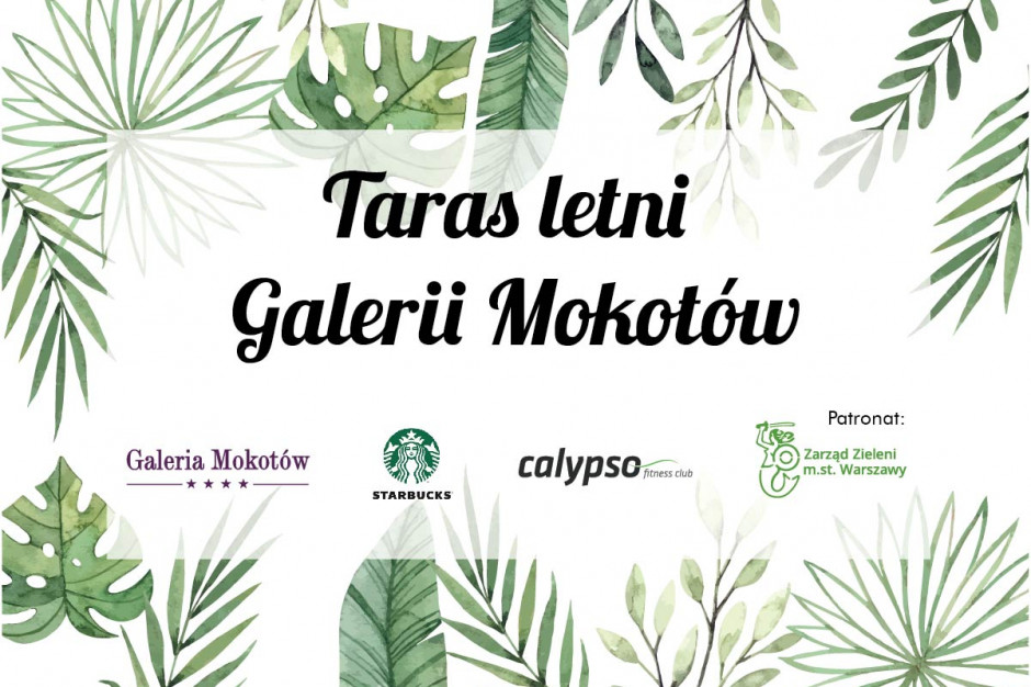 Wakacyjne animacje na tarasie Galerii Mokotów