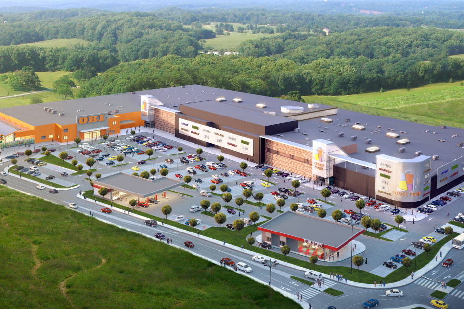 Color Park Nowy Targ (mat.pras.) Przyspiesza budowa największego centrum na Podhalu