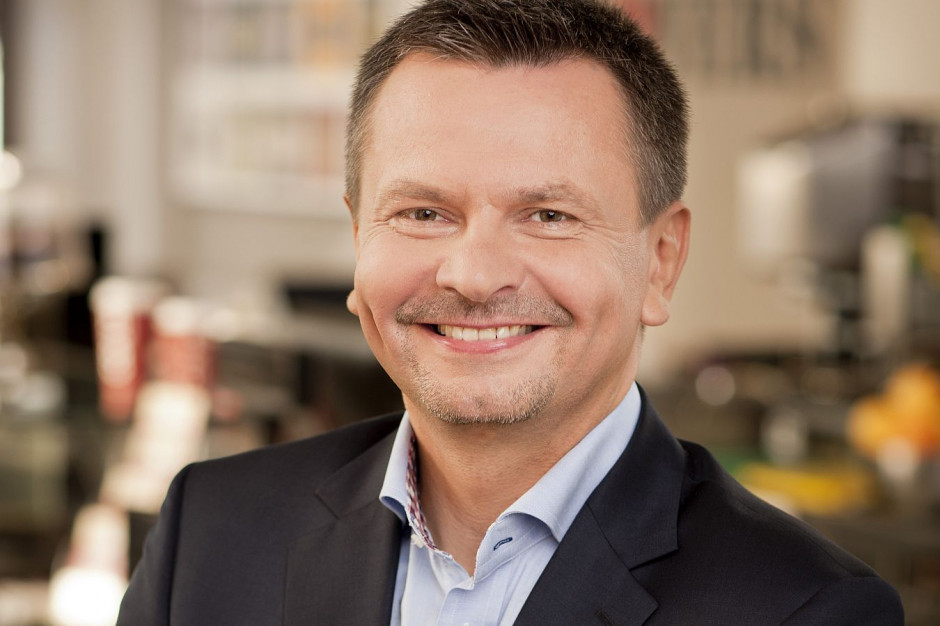 Andrzej Jackiewicz, dyrektor zarządzający Costa Coffee Europe.