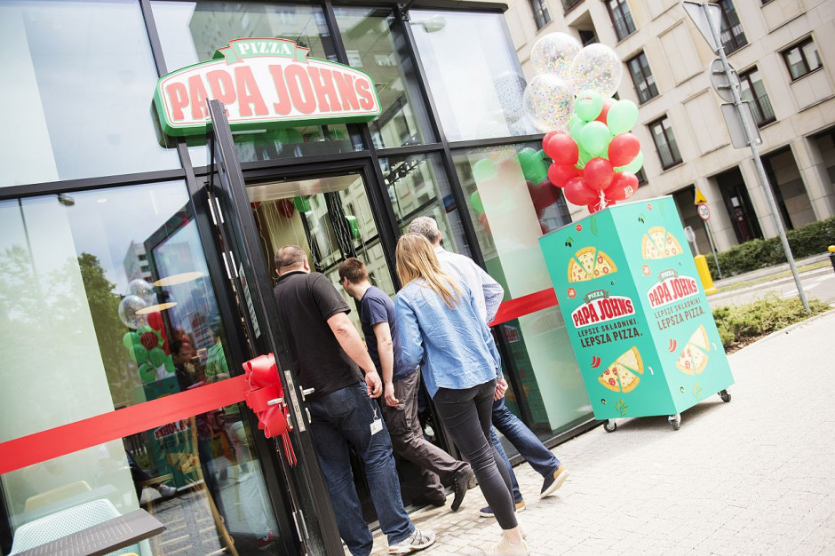 Sieć pizzerii Papa John’s podbija Warszawę