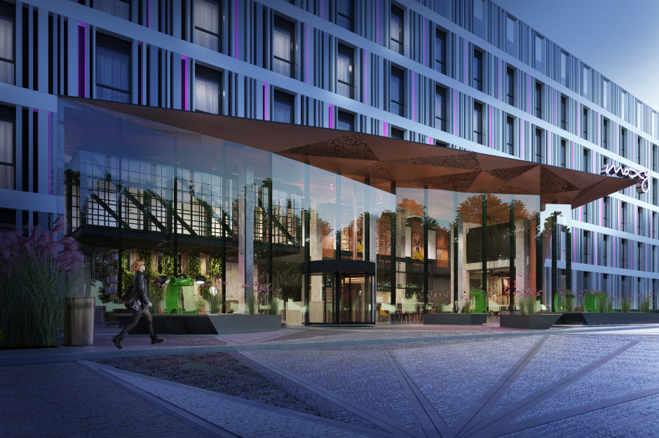 mat.pras. Nowy hotel Moxy w Poznaniu na starcie