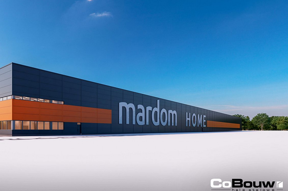 Zakład produkcyjno-magazynowy Mardomu. Fot. cobouw.pl CoBouw zbuduje trzecią halę dla Mardomu