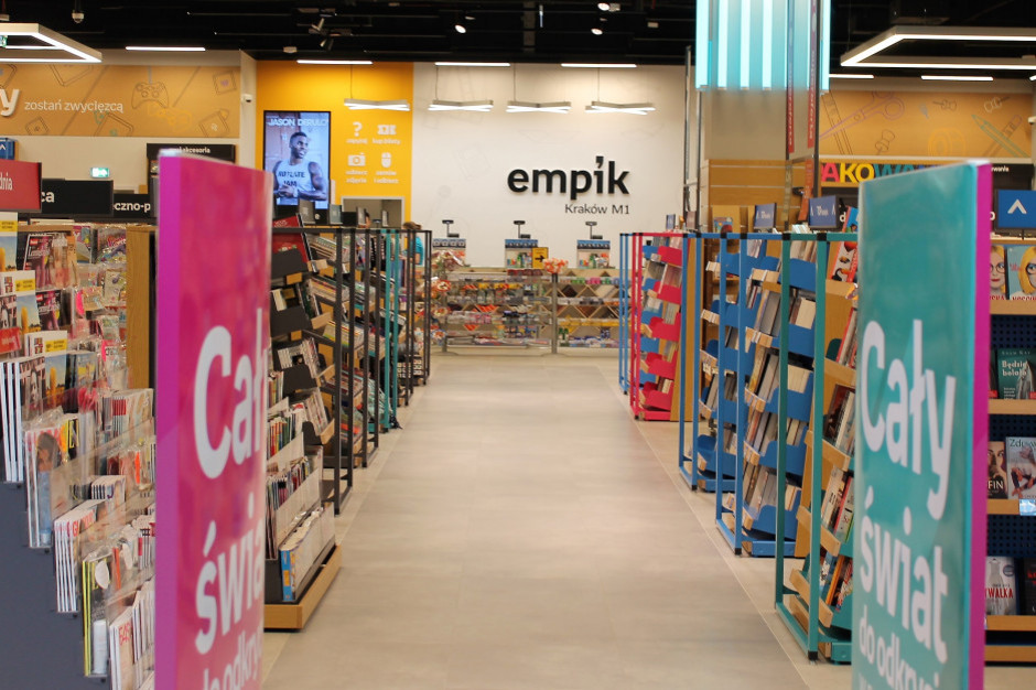 Empik w M1 w Krakowie. Fot. Materiały prasowe. Empik otwiera Future Store w Krakowie