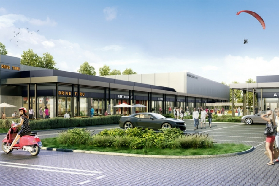 mat.pras. Centrum w otulinie zieleni - takie będzie nowe Vis à Vis