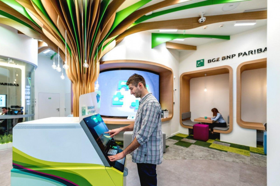 Fot. mat. pras. BGŻ BNP Paribas z pierwszym zautomatyzowanym oddziałem