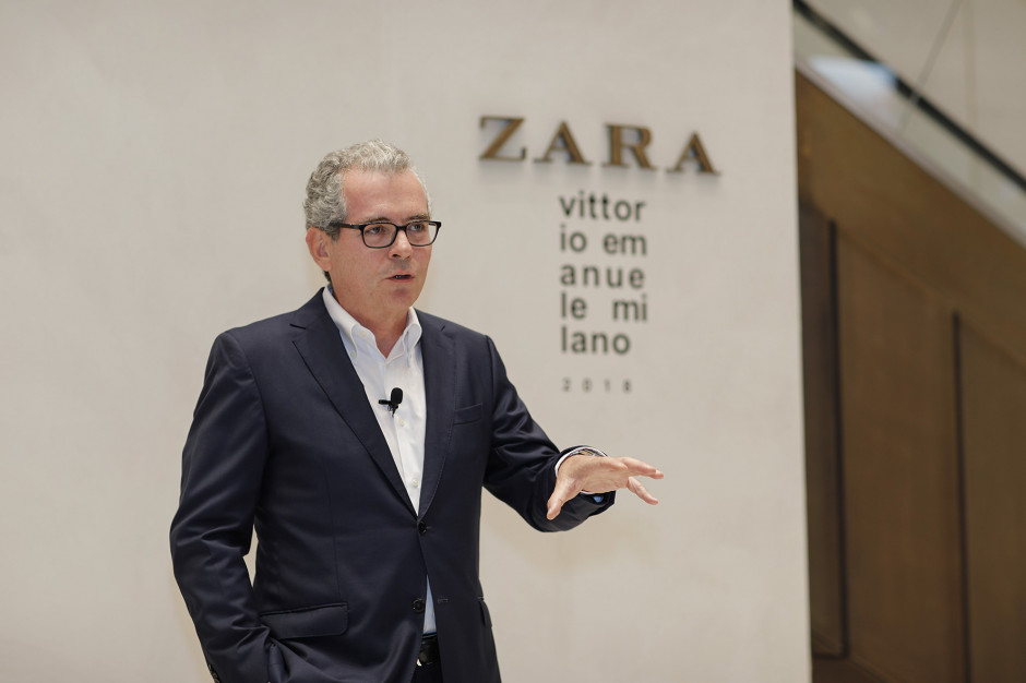 Pablo Isla, CEO Inditex, mat.pras. Inditex ma nowy cel - wszystkie marki dostępne na całym świecie