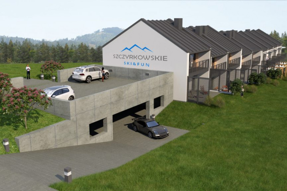 Apartamenty Ski&Fun. Fot. srdevelopments.pl Apartamenty Ski&Fun: z widokiem na Beskid Śląski