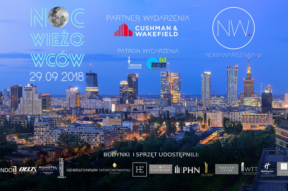 fot. Kuba Jurkowski Przed nami Noc Wieżowców. Oto lista budynków, które biorą udział w wydarzeniu