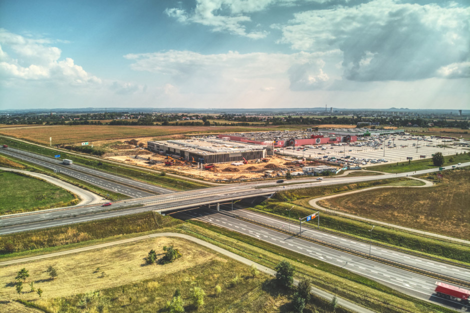 mat.pras. Zaglądamy na plac budowy Silesia Outlet