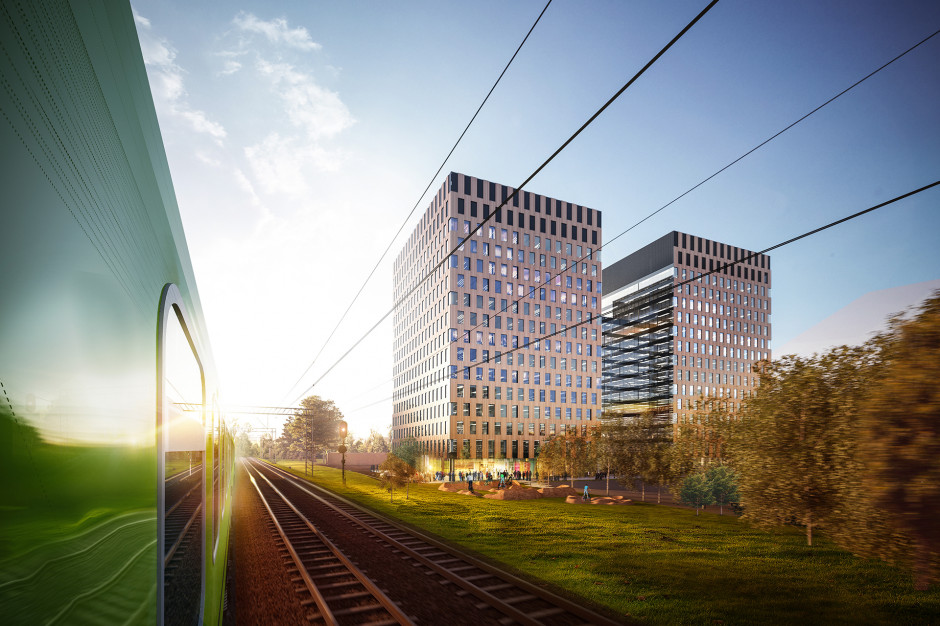 Fot. mat. pras. Skanska falą weszła do Gdańska