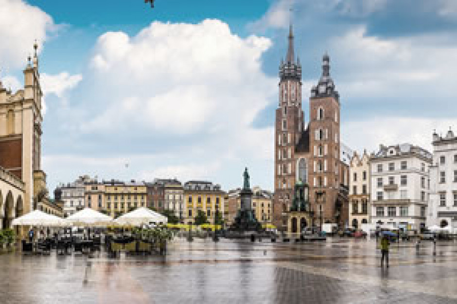 Kraków stoi w korku