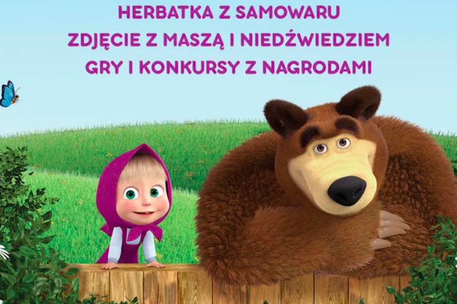 Masza i niedźwiedź przyjadą do Galerii Gryf