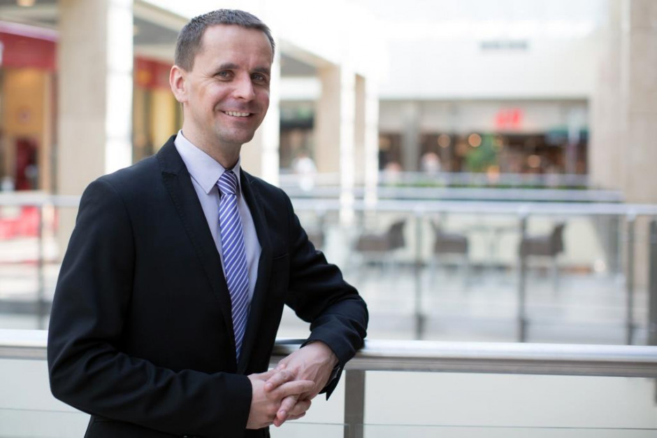 Krzysztof Brączek, dyrektor centrum handlowego Gemini Park Bielsko-Biała, mat.pras. Dodatkowy metraż, remodeling lub nowy koncept. Rekomercjalizacja Gemini Park Bielsko-Biała na ostatniej prostej