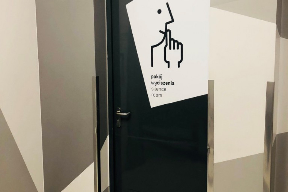 mat.pras. Pokój Wyciszenia - nowy punkt na planie Galerii Katowickiej