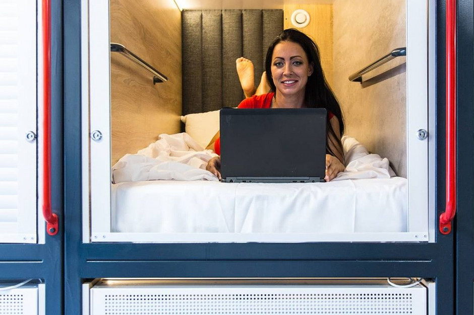 Hostel Kapsuła. Fot. Facebook Kapsuła Hostel. Azjatycki koncept w polskim stylu