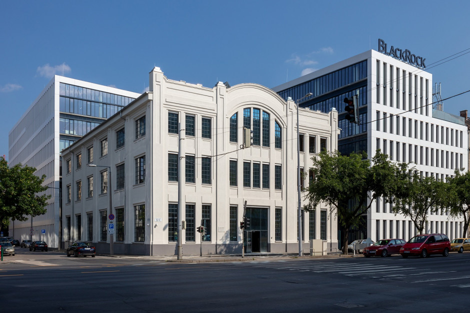 mat.pras. Nowy biurowiec GTC w platynie