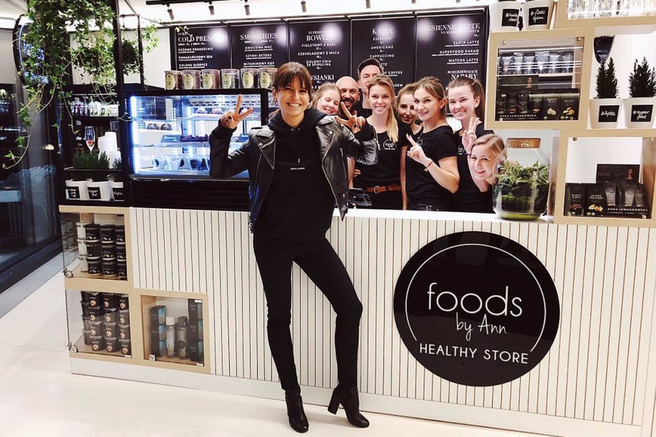 Healthy Store Foods by Ann. Fot. www.facebook.com/FoodsByAnn Kawiarnie Anny Lewandowskiej celują w dobre adresy