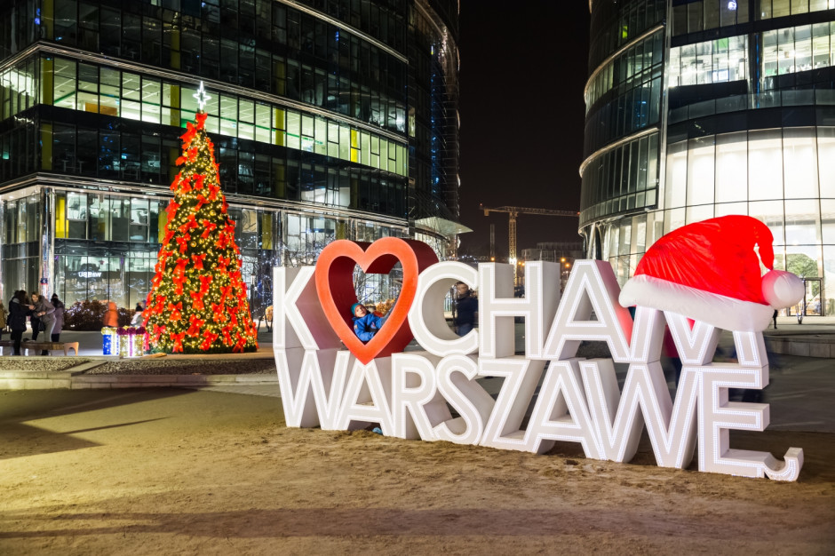 Fot. mat. pras. Plac Europejski znów w zimowej odsłonie