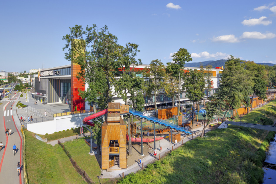mat.pras. Centrum handlowe - galerią społecznościową