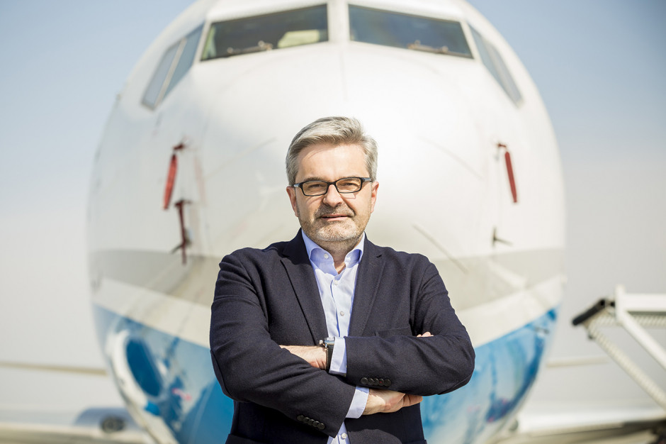 Artur Tomasik, prezes zarządu Górnośląskiego Towarzystwa Lotniczego, zarządzającego Międzynarodowym Portem Lotniczym Katowice (mat.pras.) Śląsk umacnia pozycję na rynku turystyki biznesowej