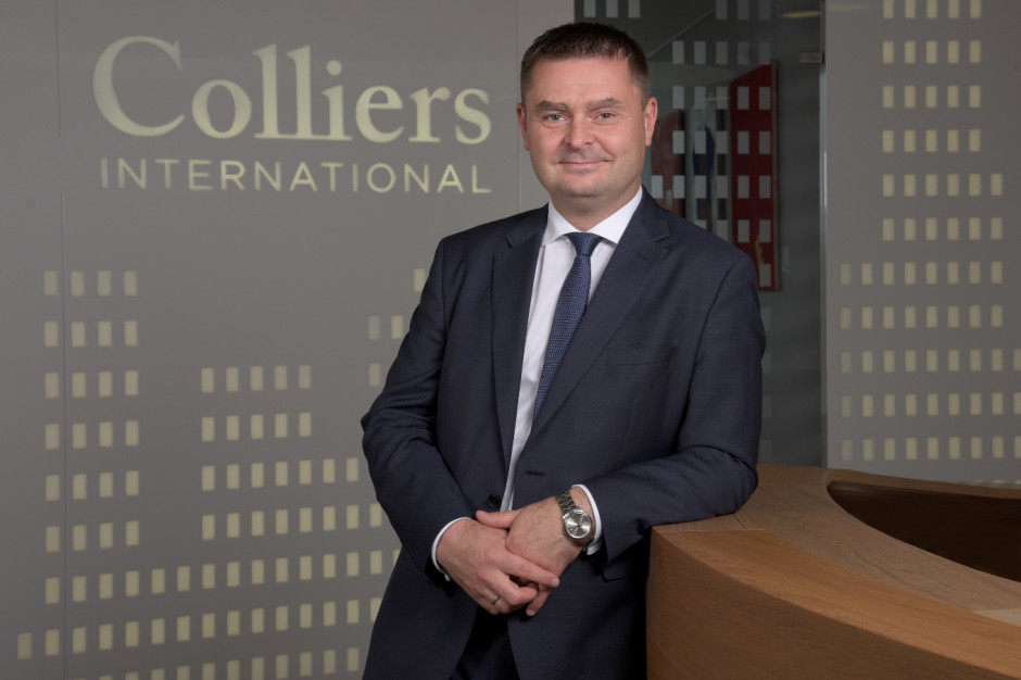 Marcin Włodarczyk, dyrektor regionalny Colliers International w Łodzi Łódź w połowie drogi do miliona