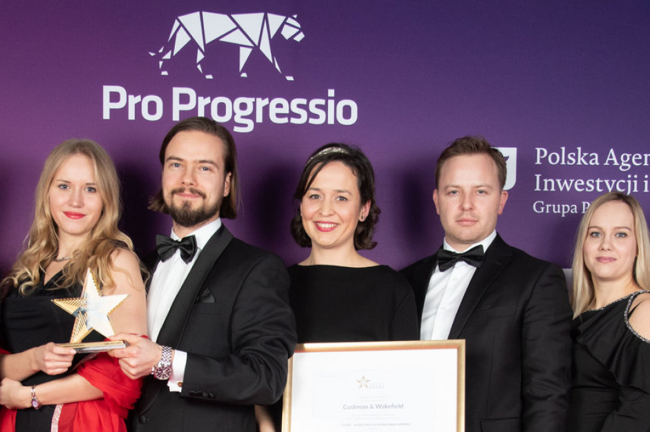 fot. mat. pras. Cushman & Wakefield z wyróżnieniem