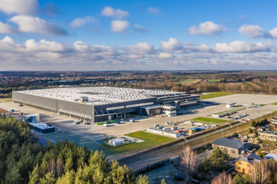 Fot. mat. pras. Centrum logistyczne jak Pałac Kultury. Lidl uruchamia swój największy kompleks w Polsce