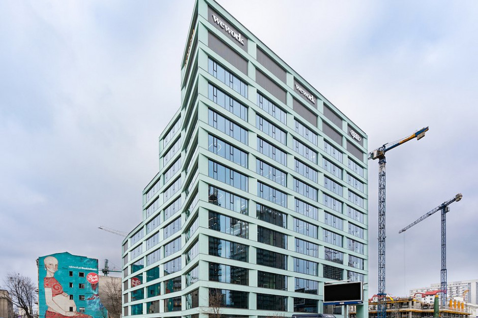 WeWork rozpędził się w stolicy