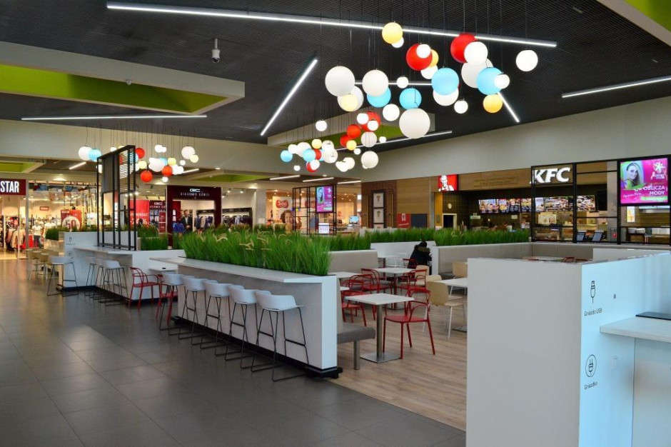 mat.pras. Strefa restauracyjna Gemini Park Tarnów w nowej odsłonie