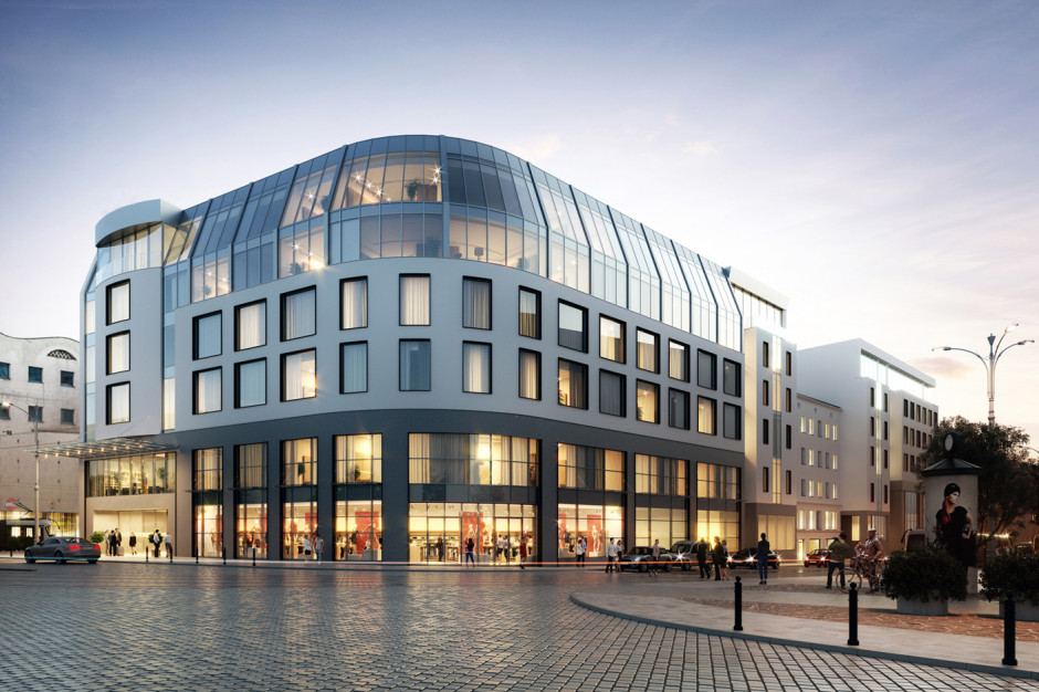 Kupiec Poznański, fot. materiały inwestora Nowa odsłona Kupca Poznańskiego. Biura, handel i AC Hotels by Marriott