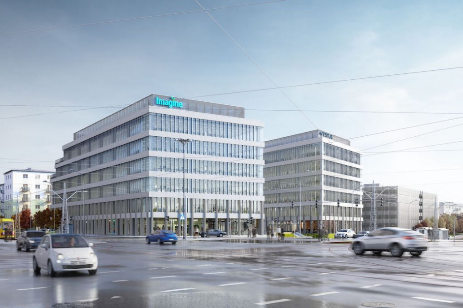 mat.pras. Coworking zadomowi się w Łodzi. New Work Offices w biurowcu Imagine