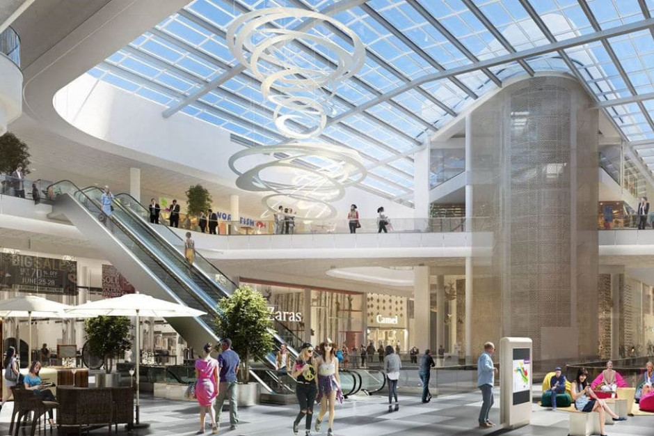 4F wybrało Galerię Młociny. Będzie nowocześnie, sportowo i... industrialnie