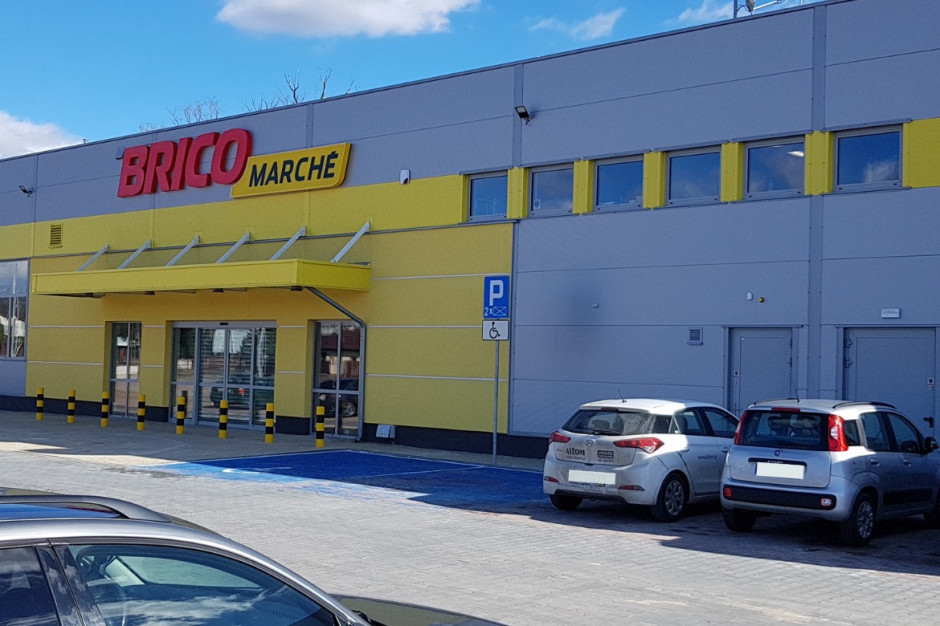 mat.pras. Mława na planie sieci Bricomarché