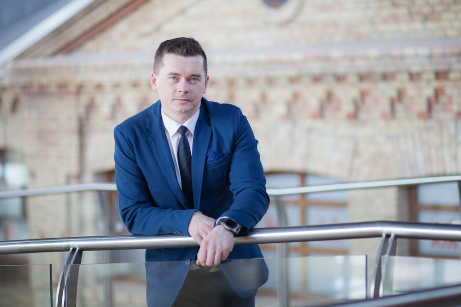 Erwin Sienkiewicz, dyrektor centrum Suwałki Plaza Centrum Suwałki Plaza stawia na rozwiązania z rozmachem