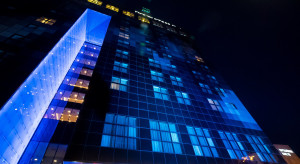 DoubleTree by Hilton Łódź na niebiesko 