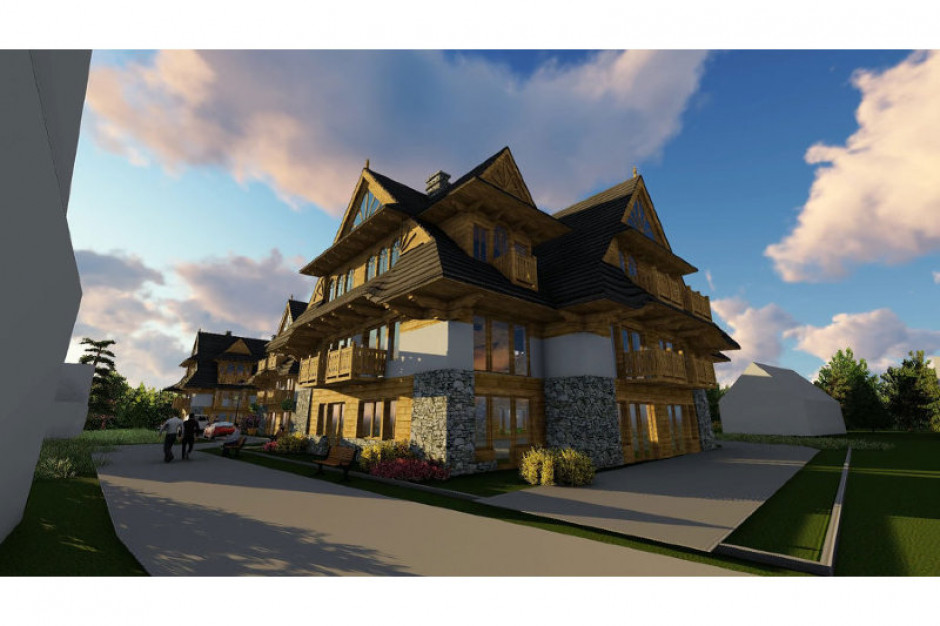 Inwestycja Apartamenty Wierchy. Fot. apartamentywakacyjne.pl Apartamenty Wierchy: do zamieszkania lub na wynajem krótkoterminowy
