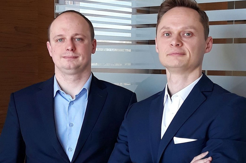 Od lewej: Marcin Rudziński, założyciel członek zarządu Higasy, Michał Ciapka, założyciel i członek zarządu Higasy