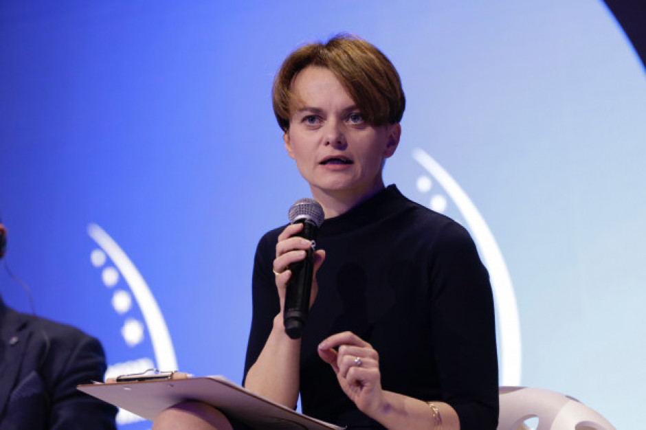 Jadwiga Emilewicz, minister przedsiębiorczości i technologii, fot. PTWP J. Emilewicz: Inwestowanie w Europie Środkowej jest najmądrzejszą decyzją, jaką może podjąć firma