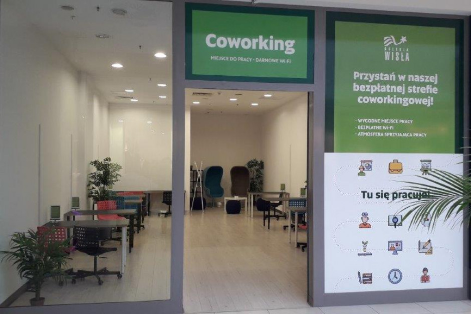 mat.pras. Coworking nie tylko dla płockiego biznesu. Nowa strefa w Galerii Wisła