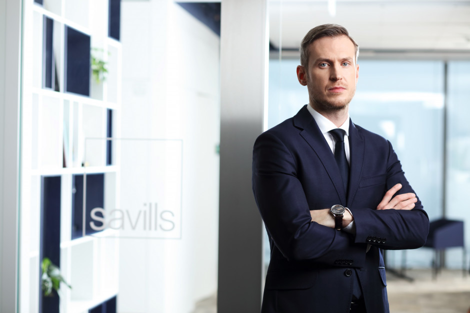 Kamil Szymański Dział powierzchni magazynowych i przemysłowych Savills z nowym szefem