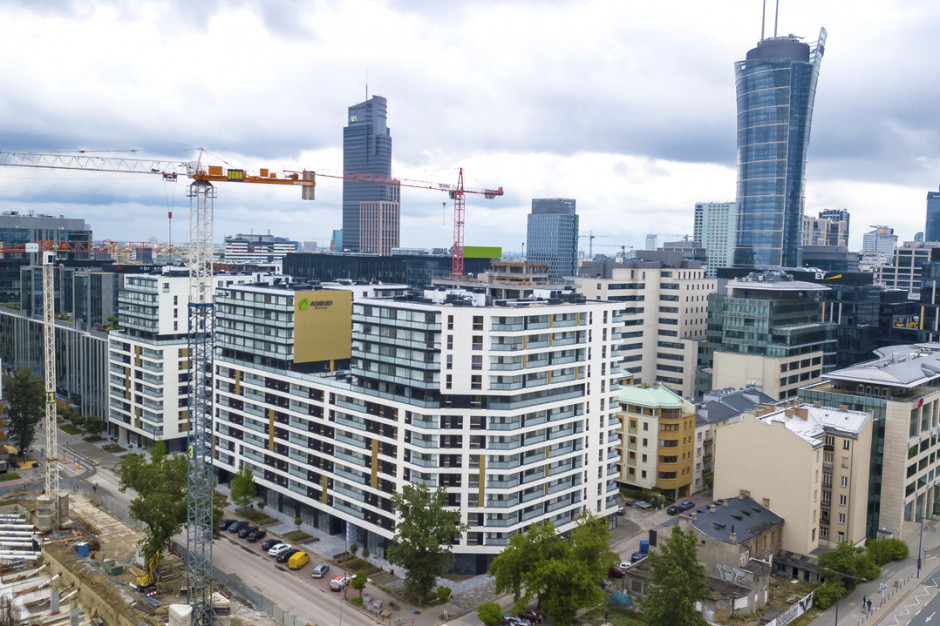 Fot. mat pras. Asbud realizuje kolejny etap wielofunkcyjnego kompleksu w nowym centrum Warszawy