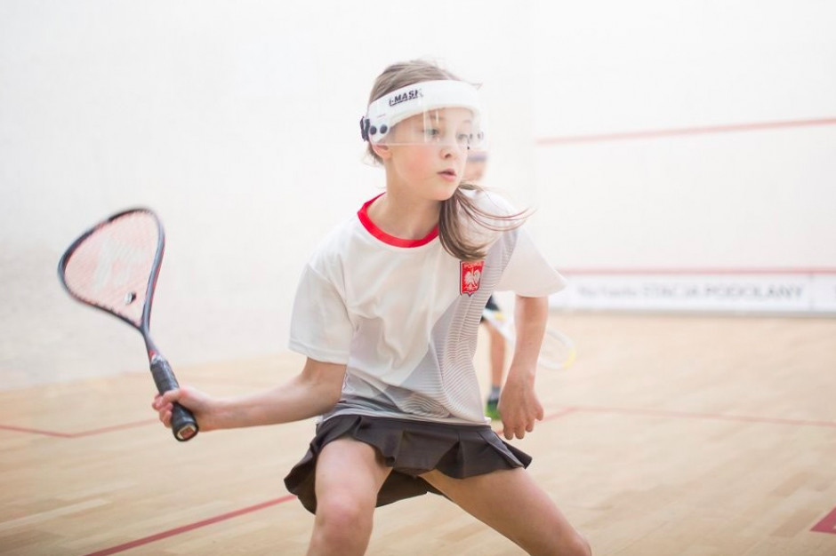 mat.pras. Mistrzostwa Polski w squashu w Magnolia Park