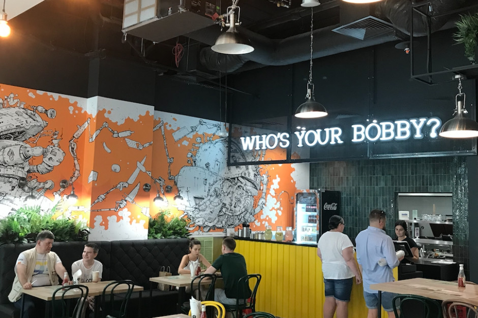 mat. pras. 40. burgerownia sieci Bobby Burger otwarta w Galerii Młociny