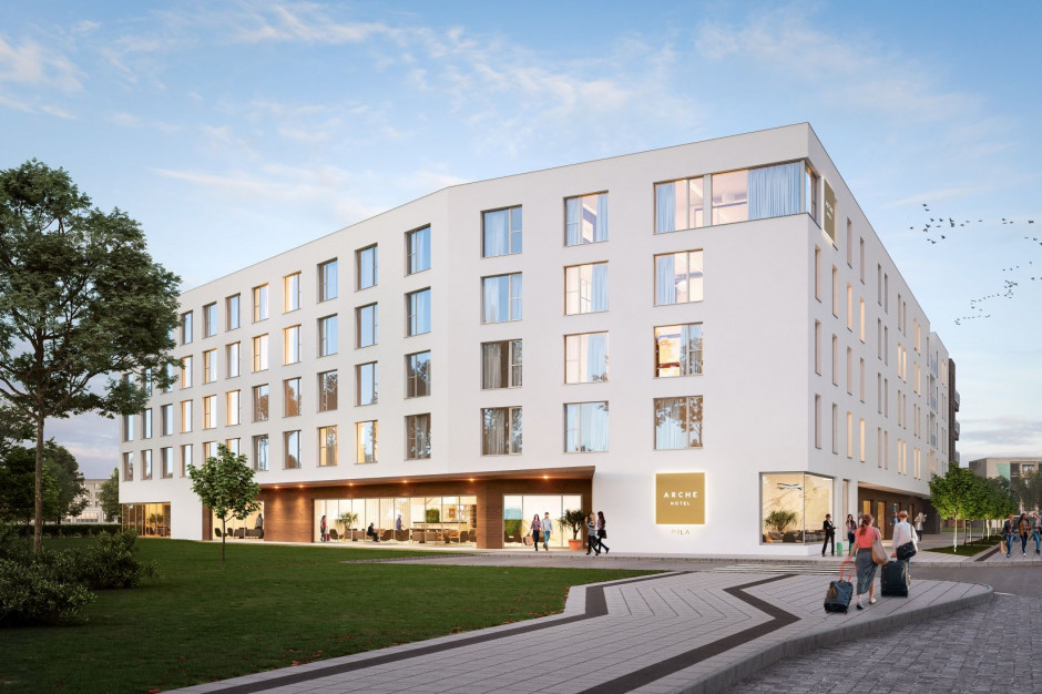 Fot. mat. pras. Oferta inwestycyjna Arche - hotel w Pile
