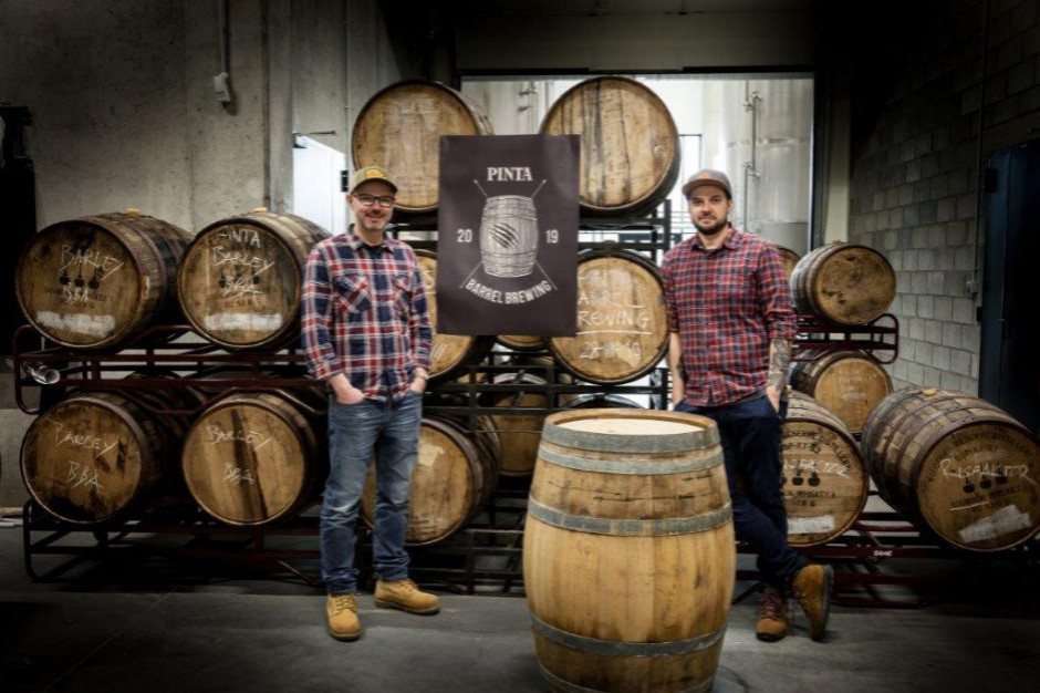 mat. pras. Pinta Barrel Brewing zebrała 4,15 mln zł na budowę browaru