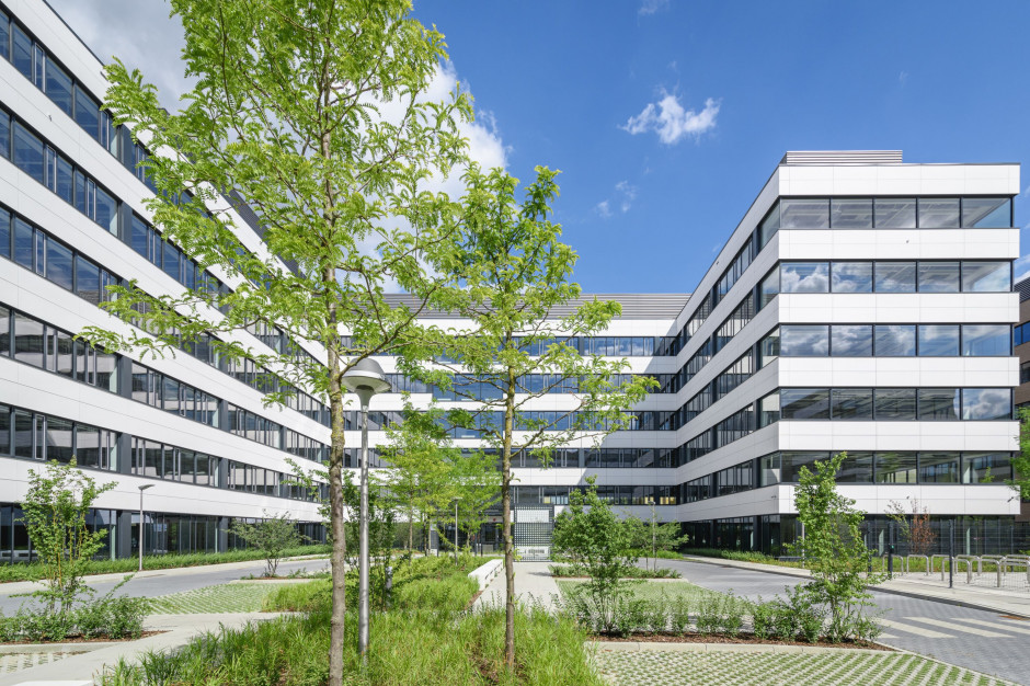 Business Garden, mat. pras. Budynki poznańskiego Business Garden otrzymały certyfikat LEED Platinum