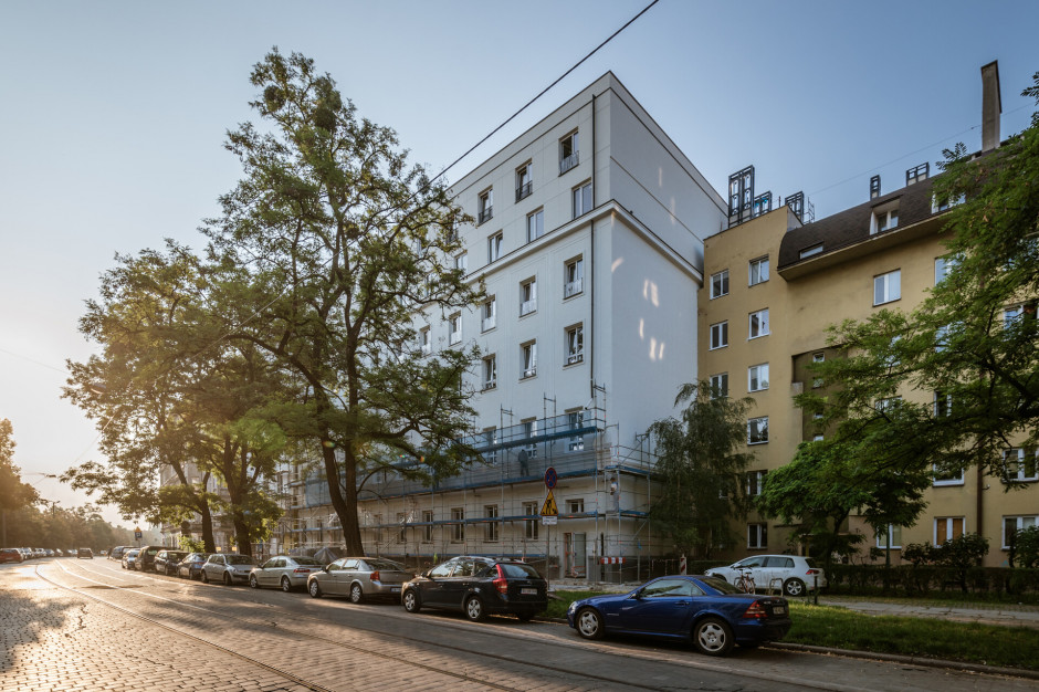 Fot. mat.prasowe Dawna siedziba Orange po metamorfozie. Akademik i aparthotel LAS prawie gotowy