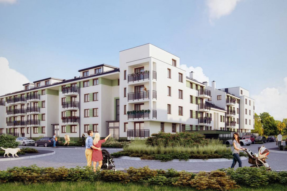 Fot. www.develia.pl Słoneczne Miasteczko IX: rośnie kolejny etap krakowskiej inwestycji Develia